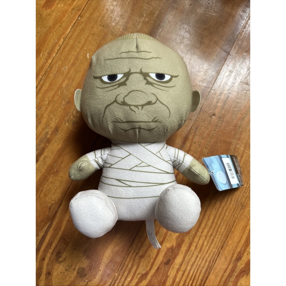 Universal Studios Monsters Mummy, Big Head 10" Plush Toy Age 3+ Clean Kids Play